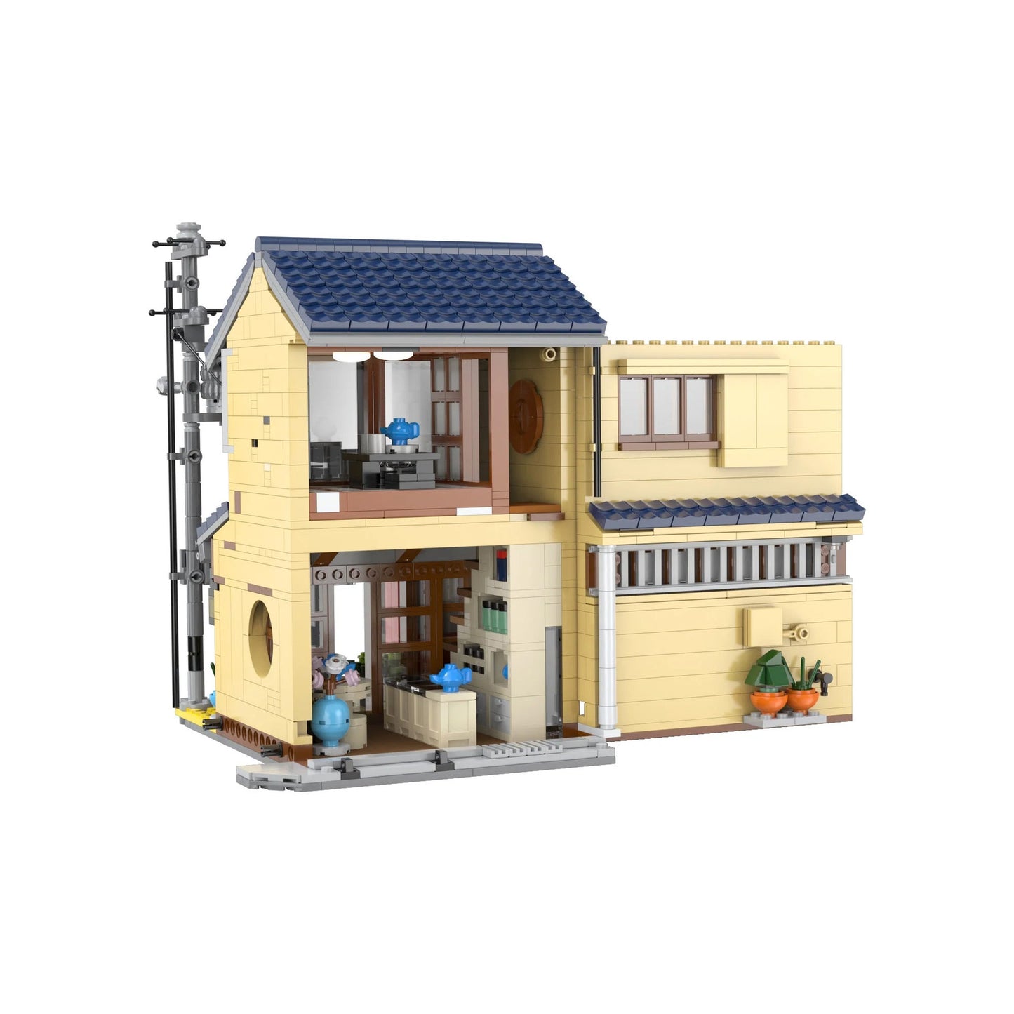 CaDA Building Series - Japanese Kissaten Tea Shop - 1200 pcs - C66010W