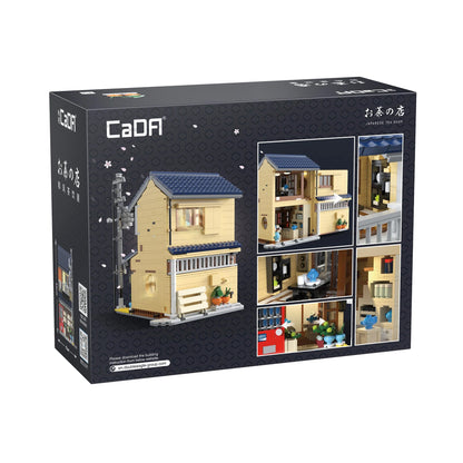 CaDA Building Series - Japanese Kissaten Tea Shop - 1200 pcs - C66010W