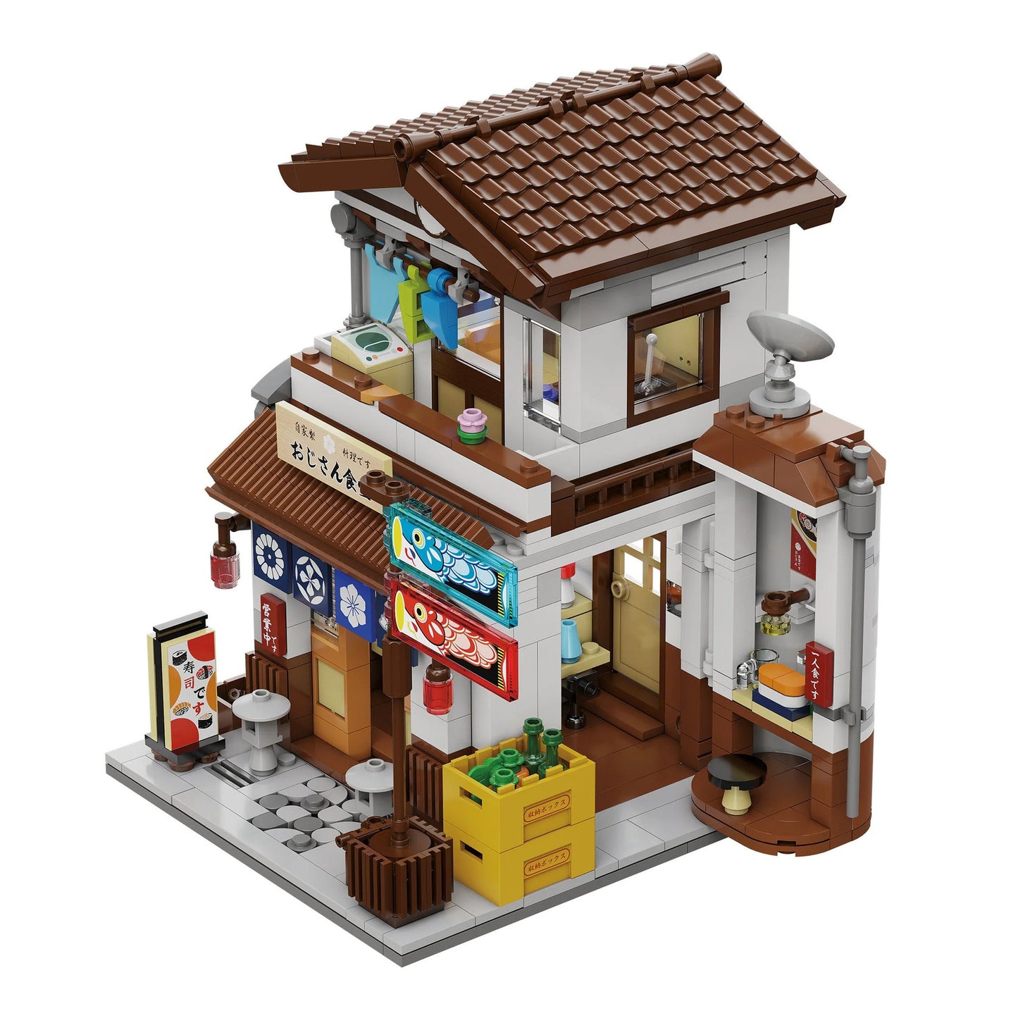 CaDA Building Series - Japanese Style Canteen - 861 pcs - C66014W