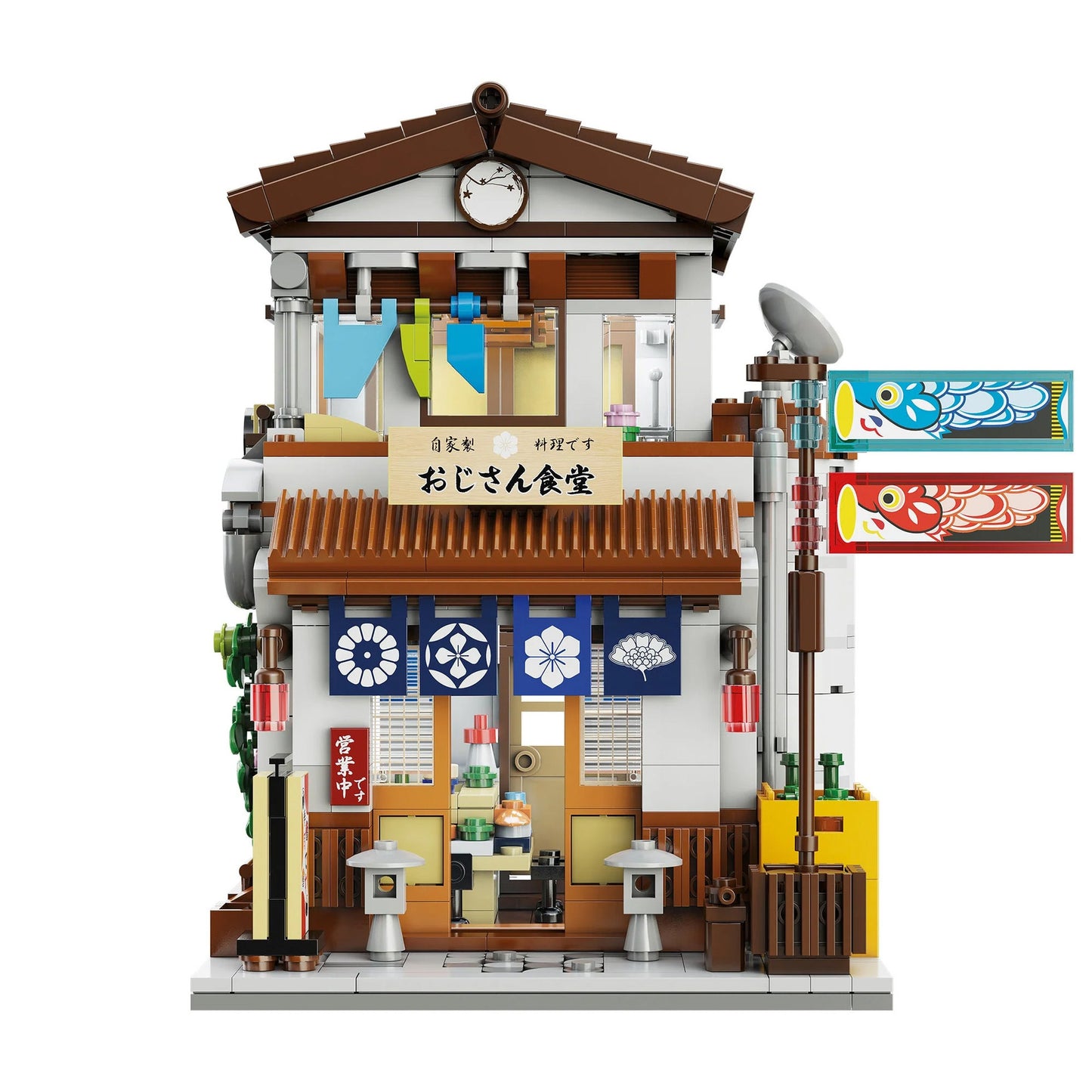 CaDA Building Series - Japanese Style Canteen - 861 pcs - C66014W