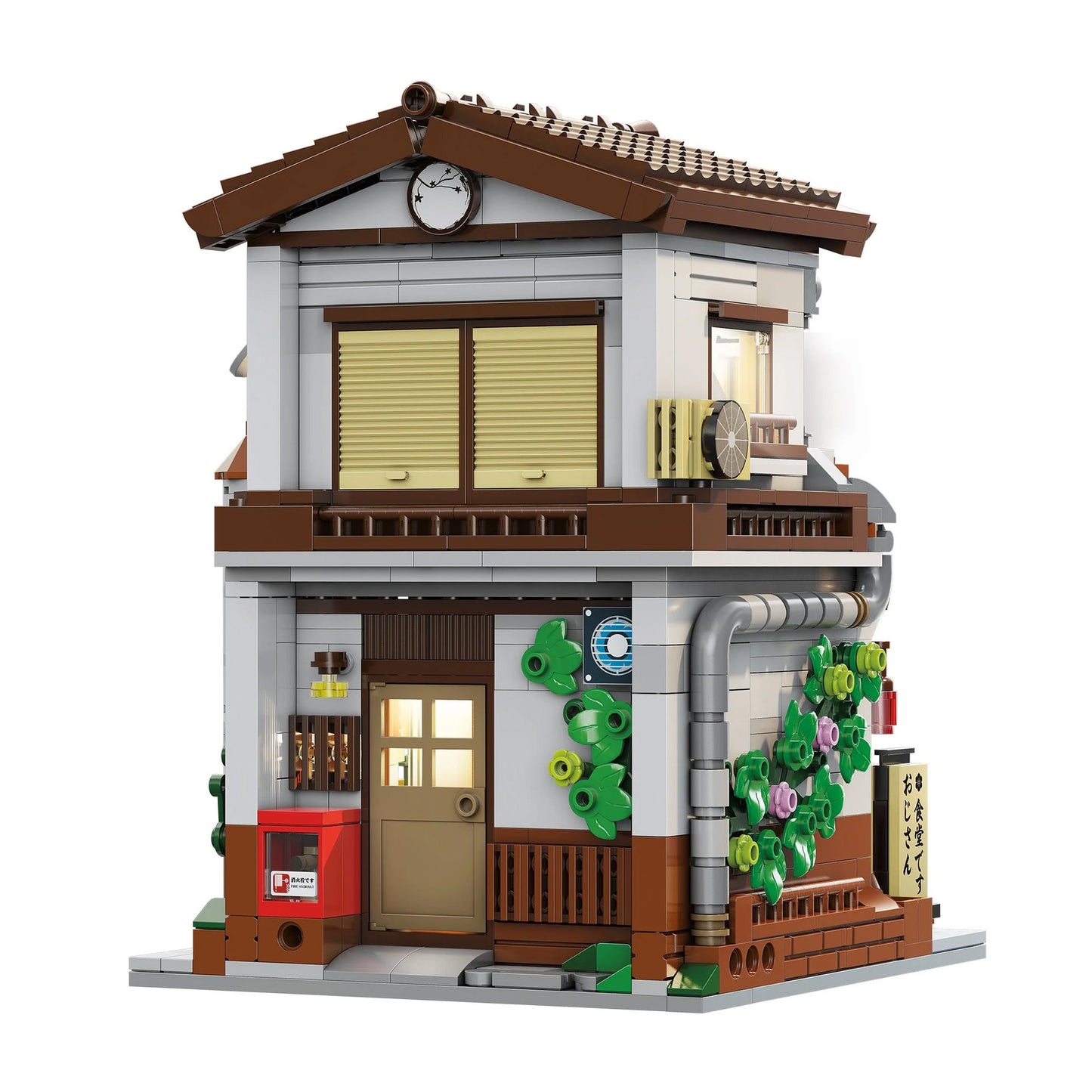 CaDA Building Series - Japanese Style Canteen - 861 pcs - C66014W