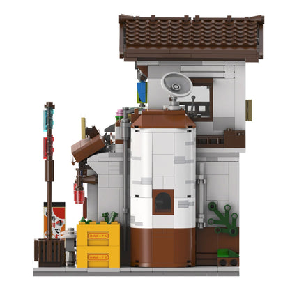 CaDA Building Series - Japanese Style Canteen - 861 pcs - C66014W