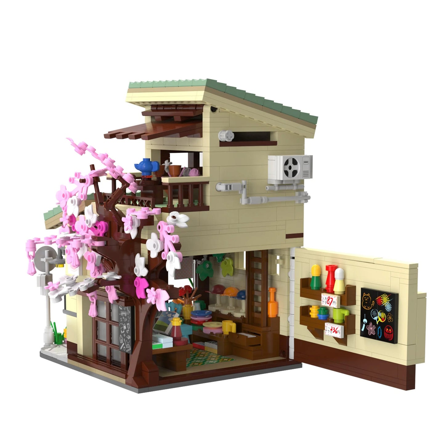 CaDA Building Series - Kitty's Japanese Grocery Store - 921 pcs - C66015W