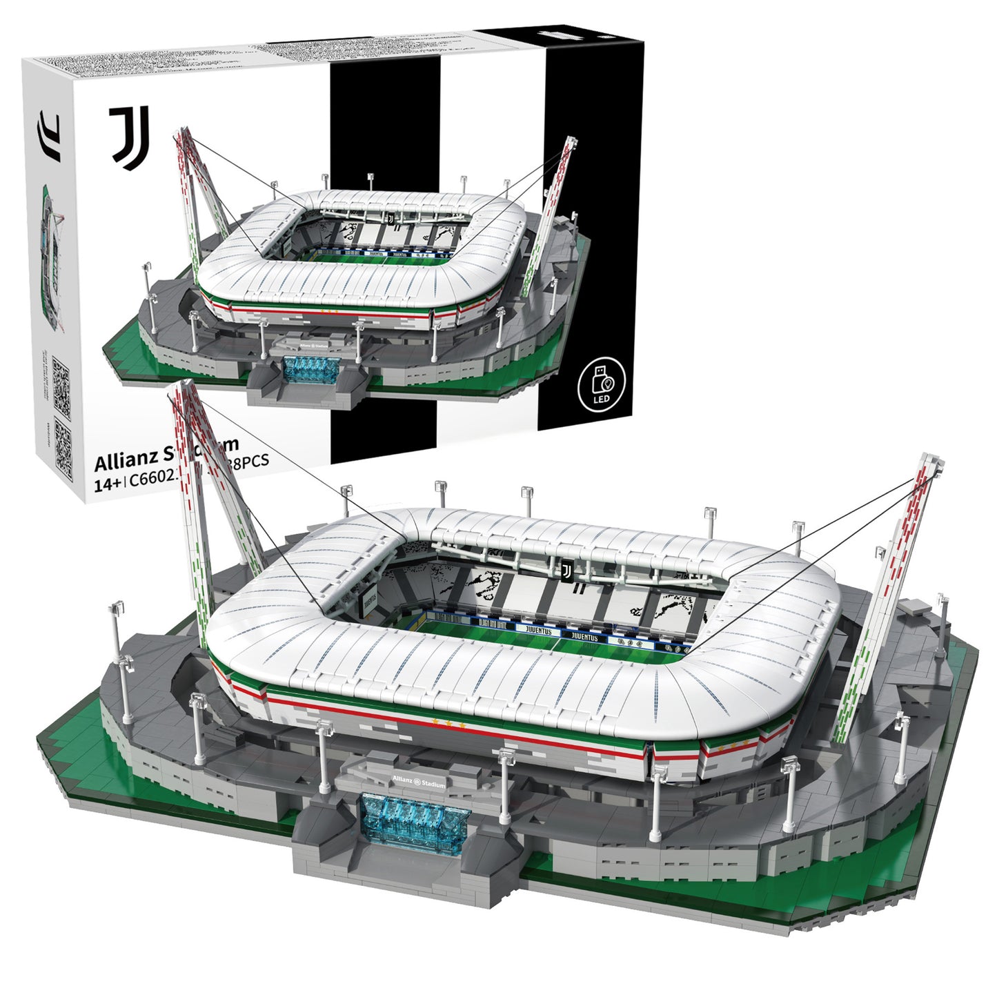 CaDA Building Series - Juventus Allianz Stadium - 3638 pcs - C66021W