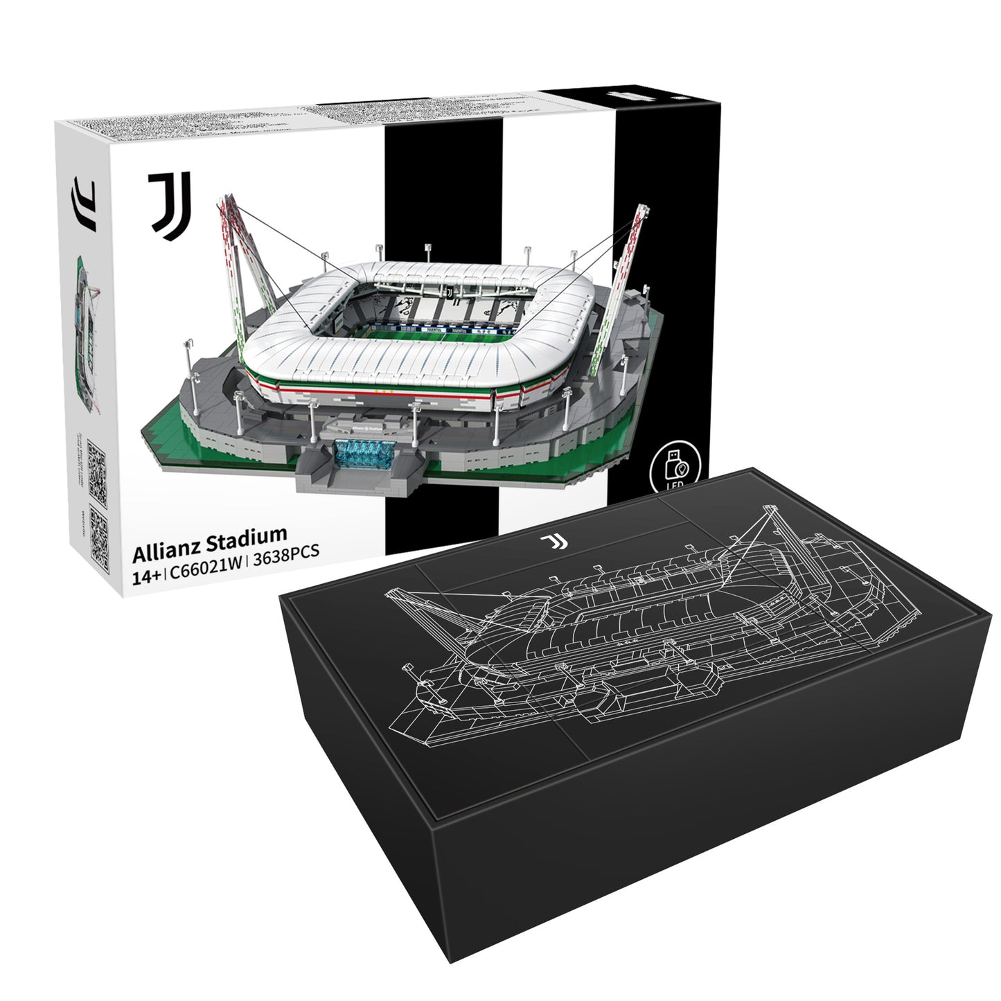 CaDA Building Series - Juventus Allianz Stadium - 3638 pcs - C66021W