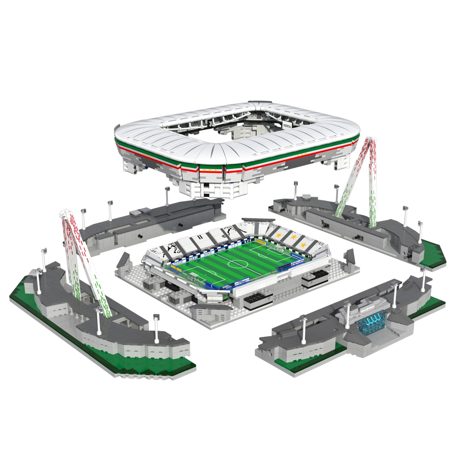 CaDA Building Series - Juventus Allianz Stadium - 3638 pcs - C66021W