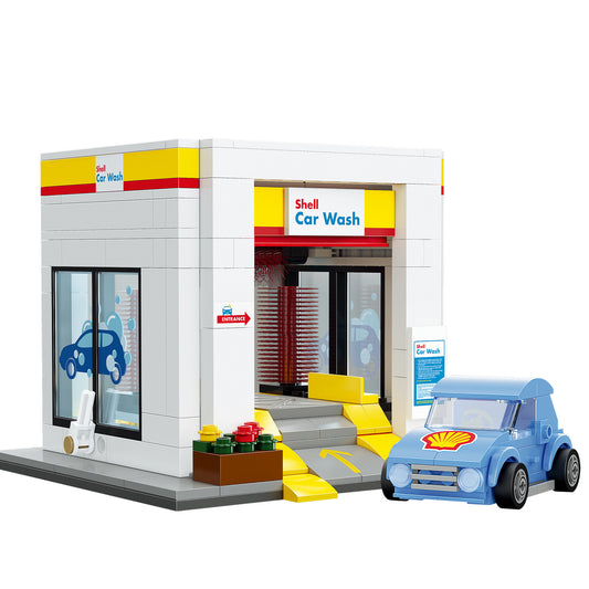 CaDA Building Series - Shell Cars Wash - 294 pcs - C66030W