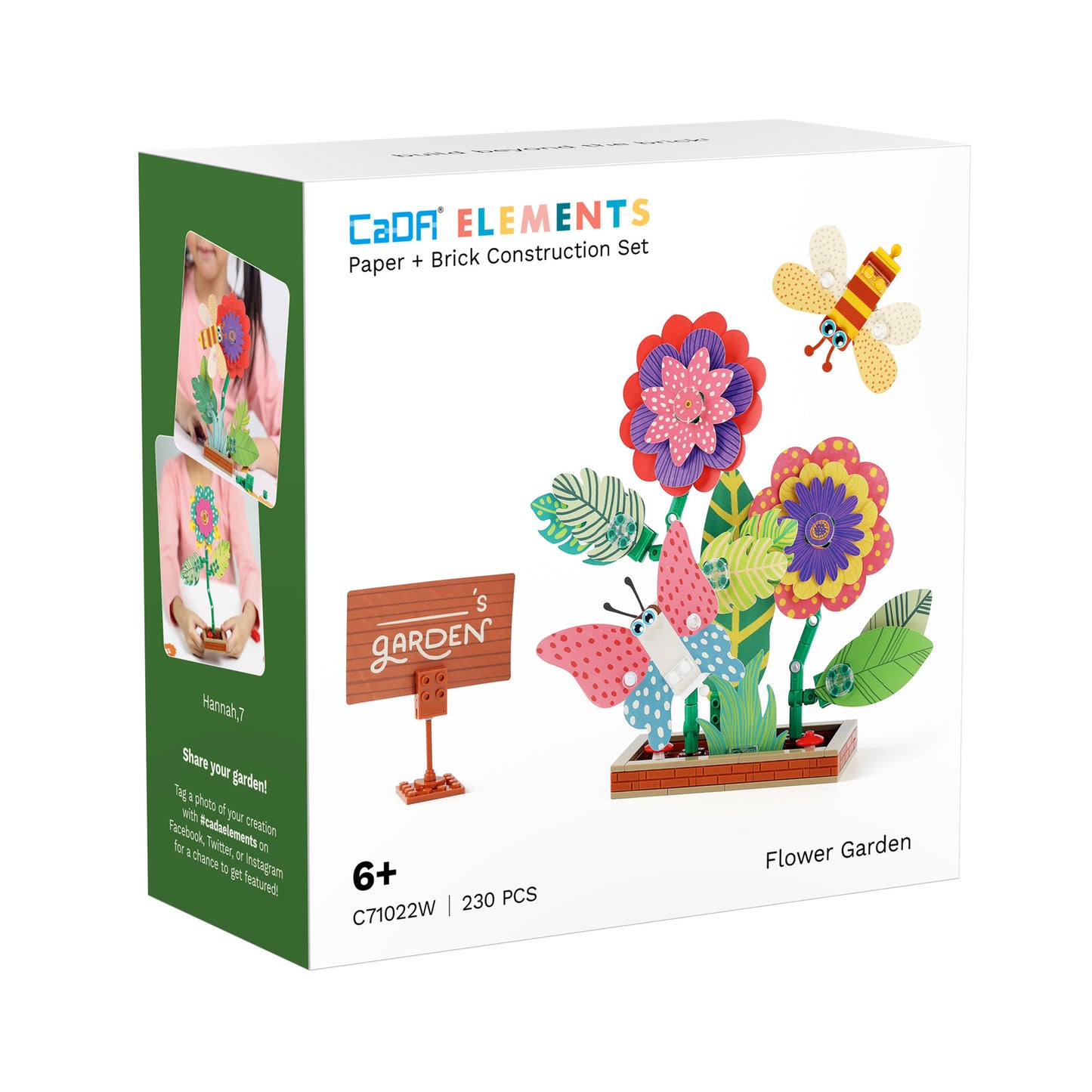 CaDA Steam Series - Flower Garden - 230 pcs - C71022W