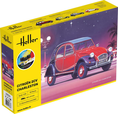 Heller - Gift Set Citroen 2CV Charleston 56766