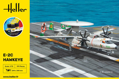 Heller STARTER KIT E-2C Hawkeye 1:72