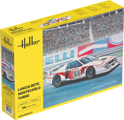 Heller 1/24 Lancia Beta Montecarlo Turbo Starter Kit 56741