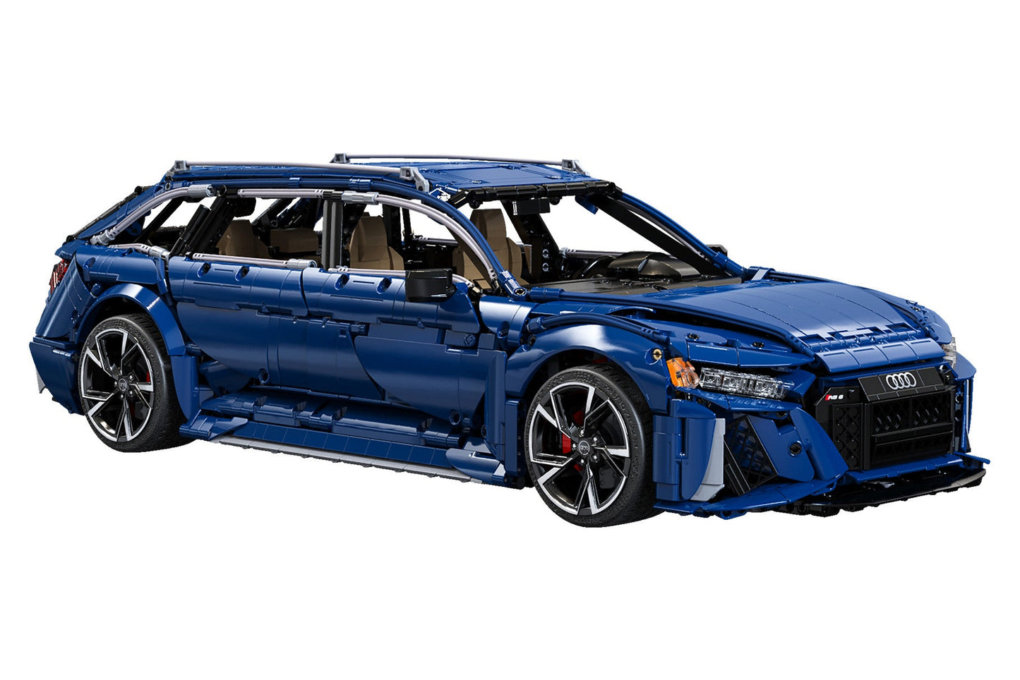 CaDA Audi RS6 Avant C61515W built model front three quarter view