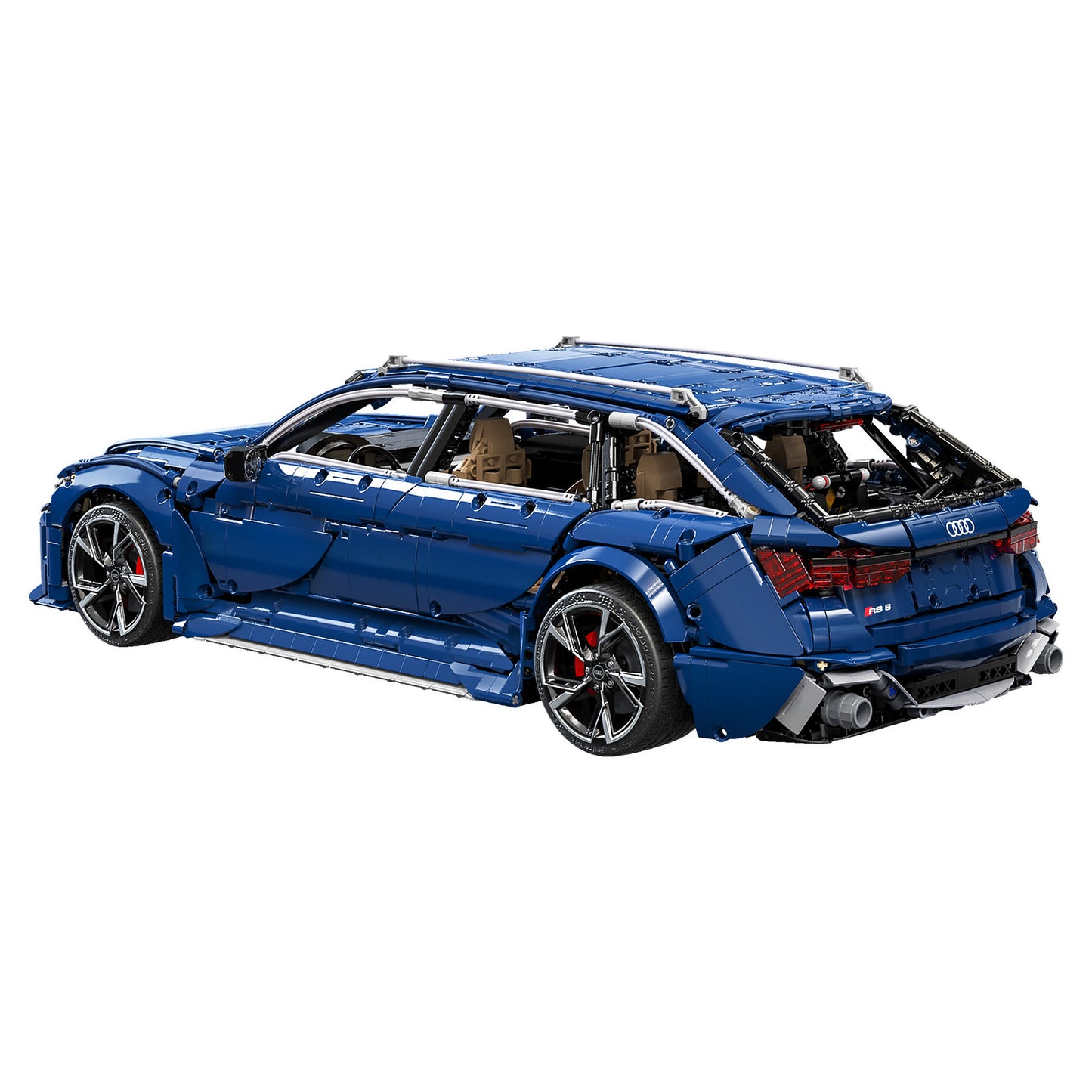 CaDA Audi RS6 Avant C61515W built model rear three quarter view
