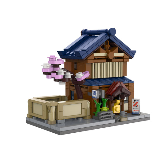 CaDA Mini Japanese Sento Bathhouse C66073W -- box art
