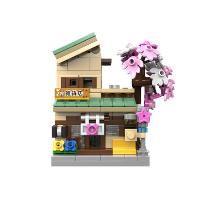 CaDA Mini Kitty's Japanese Grocery Store C66071W -- built model