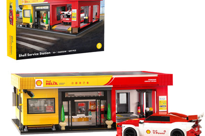 CaDA Shell Service Station C66025W -- box art (3:2)