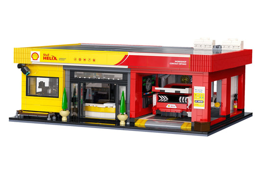 CaDA Shell Service Station C66025W -- box