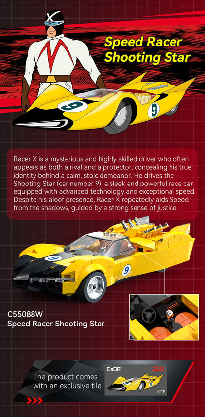 CaDA Speed Racer Shooting Star C55088W -- box art