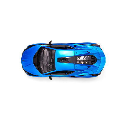 Carson 1:14 Lamborghini Sian Blue C404356 – top down view