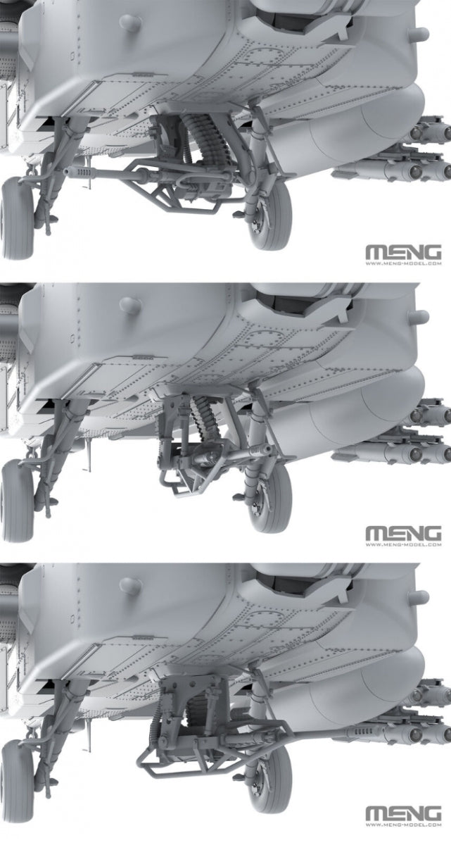 Meng 1/35 AH-64D Saraf Israeli Attack Helicopter model kit QS-005, image 9