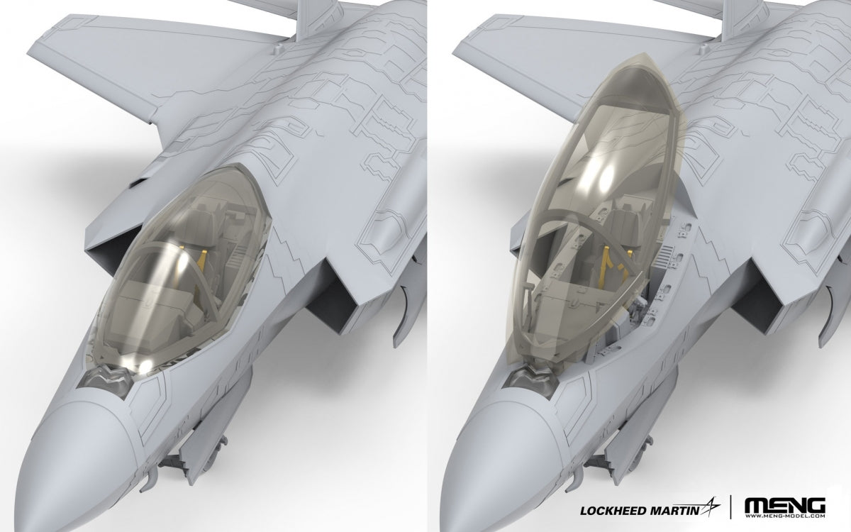 Meng 1/48 F-35I Adir Israeli Stealth Fighter model kit LS-018, image 8