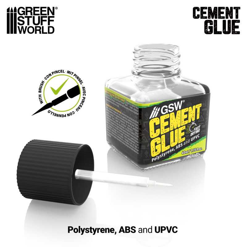 Green Stuff World - Cement Glue For Plastics 40ml