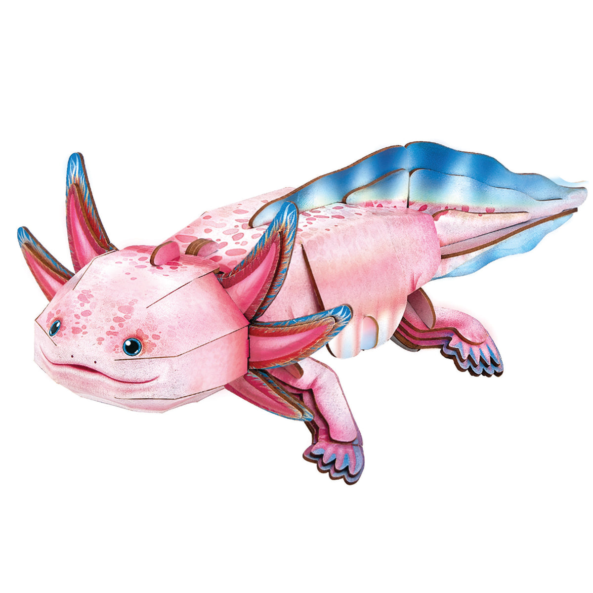 CubicFun Axolotl 3D Puzzle CFDS1185 – built model view 2