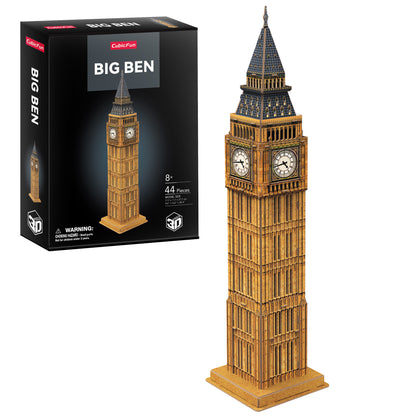 CubicFun Big Ben 3D Puzzle CFC094 – box and built model