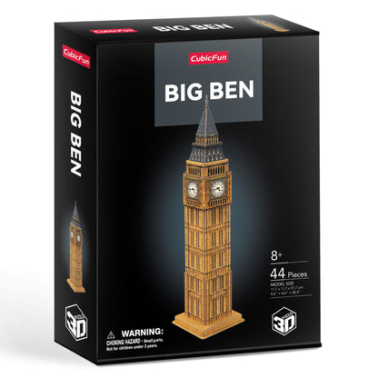 CubicFun Big Ben 3D Puzzle CFC094 – built model view 3