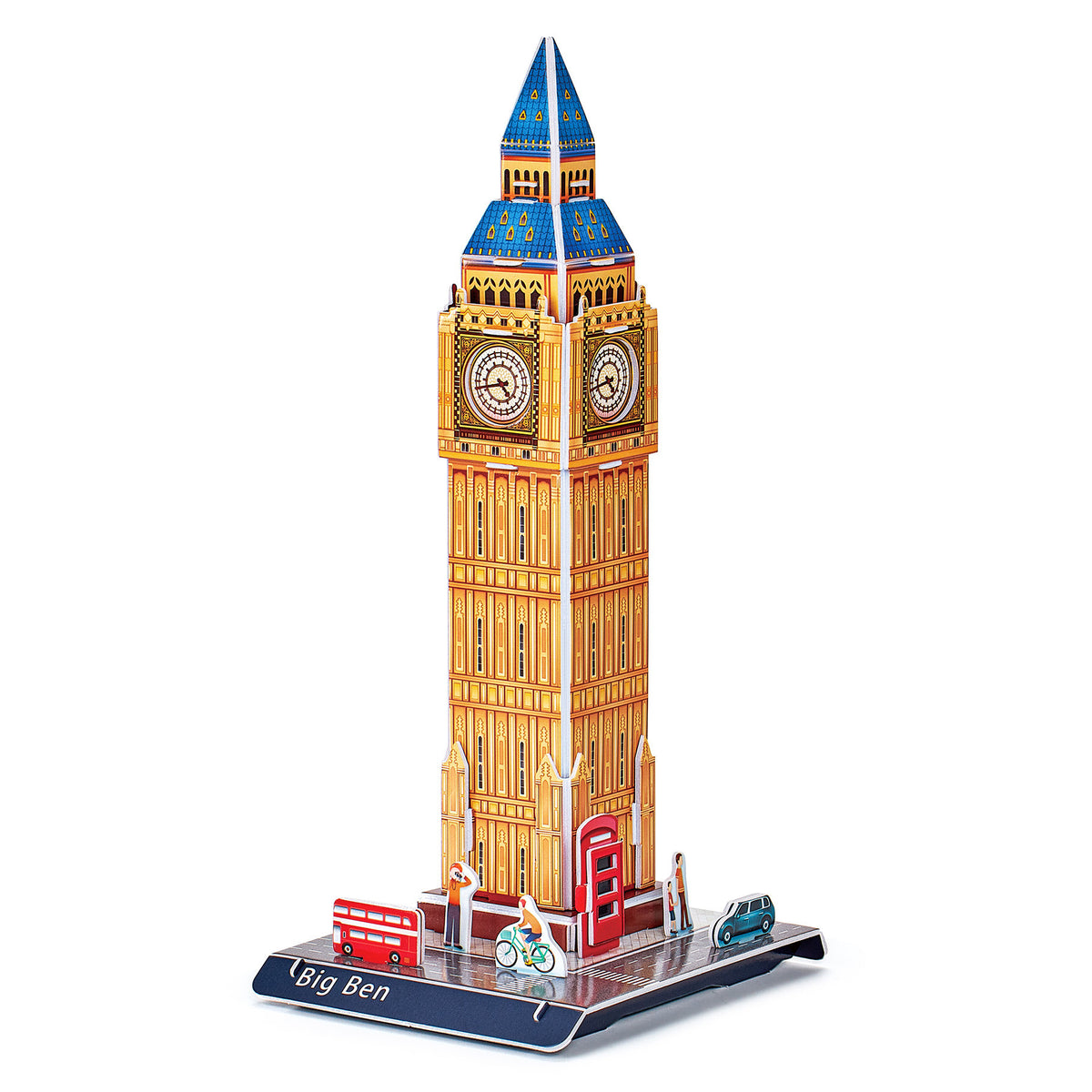 CubicFun Big Ben 3D Puzzle CFW3196 – built model view 2