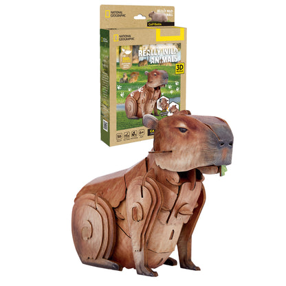 CubicFun Capybara 3D Puzzle CFDS1177 – box and built model
