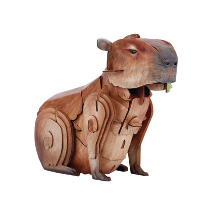 CubicFun Capybara 3D Puzzle CFDS1177 – built model view 2