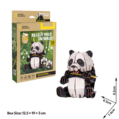 CubicFun Giant Panda 3D Puzzle CFDS1075 – built model view 4