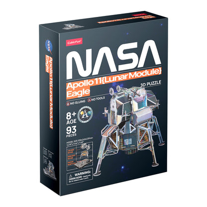 CubicFun NASA Apollo 11 Lunar Module Eagle 3D Puzzle CFDS1058 – built model view 3
