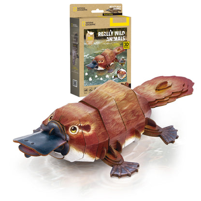 CubicFun Platypus 3D Puzzle CFDS1184 – box and built model