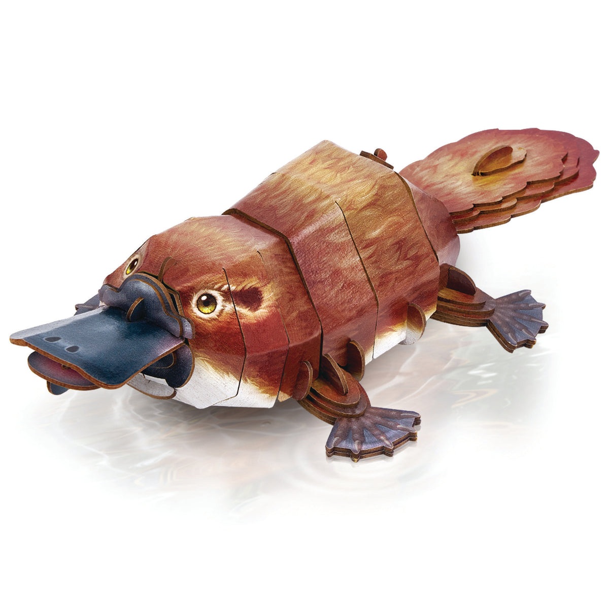 CubicFun Platypus 3D Puzzle CFDS1184 – built model view 2