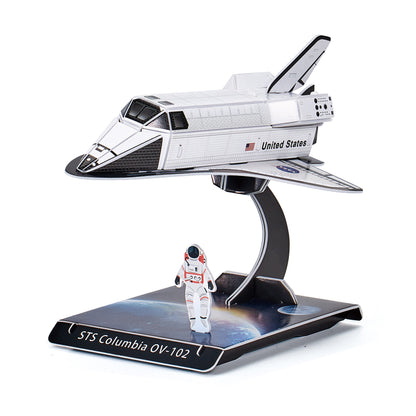 CubicFun Space Shuttle 3D Puzzle CFW3197 – built model view 2