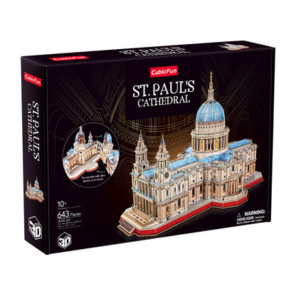 CubicFun St. Paul's Cathedral 3D Puzzle CFMC270 – built model view 3