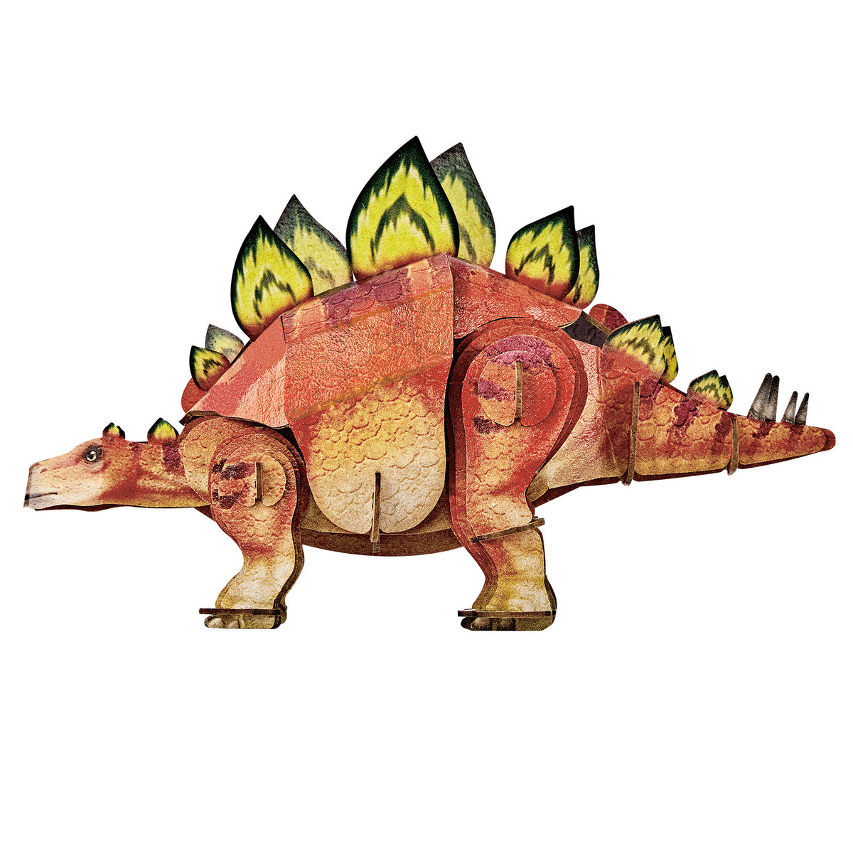 CubicFun Stegosaurus 3D Puzzle CFDS1198 – built model view 2