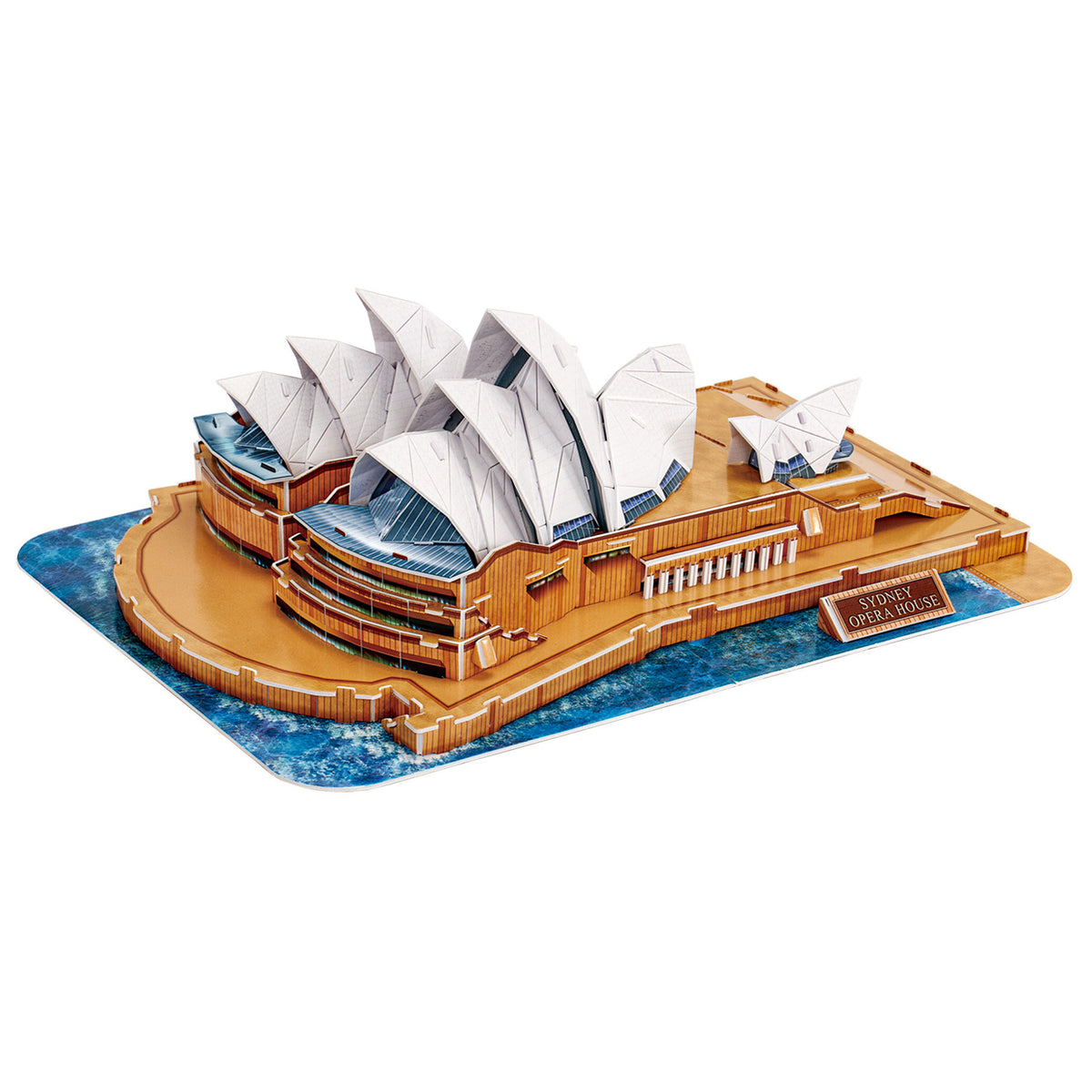 CubicFun Sydney Opera House 3D Puzzle CFDS1088 – built model view 2