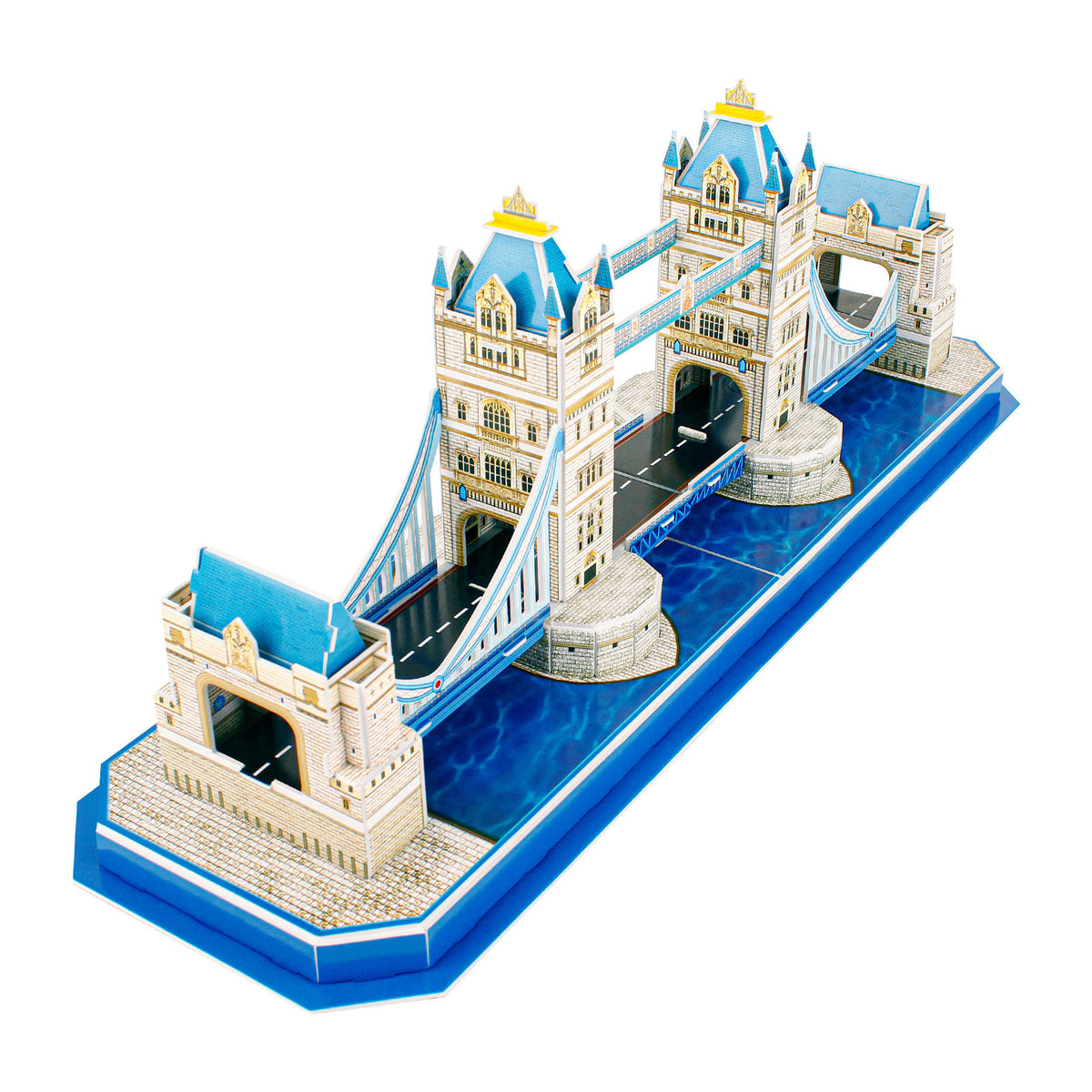 CubicFun Tower Bridge 3D Puzzle CFC238 – built model view 2