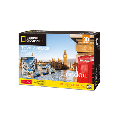 CubicFun Tower Bridge 3D Puzzle CFDS0978 – built model view 2
