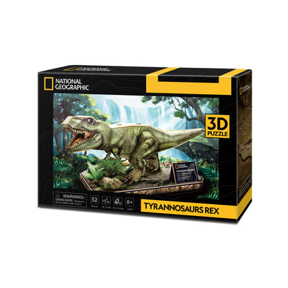 CubicFun Tyrannosaurus Rex 3D Puzzle CFDS1051 – built model view 3