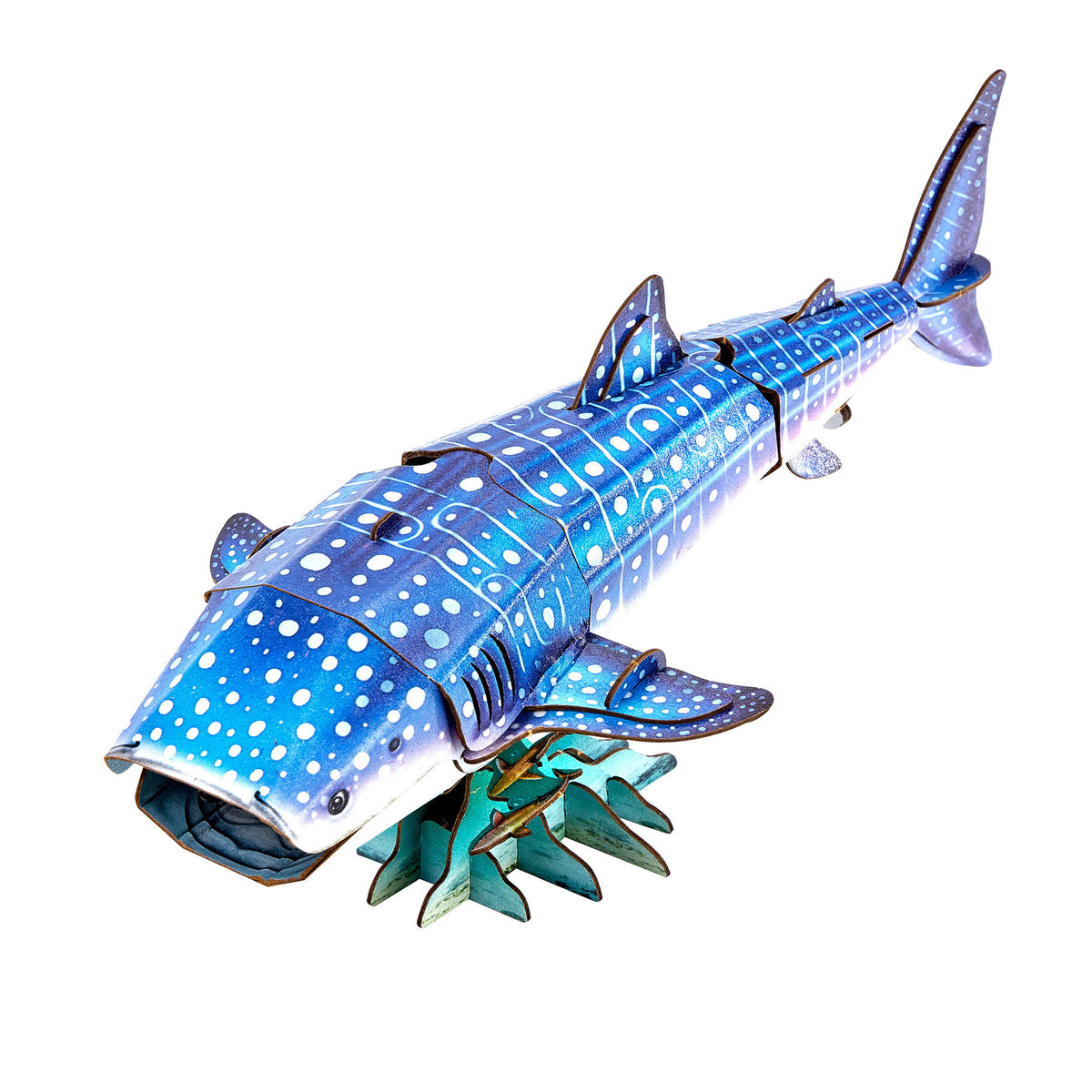 CubicFun Whale Shark 3D Puzzle CFDS1189 – built model view 2