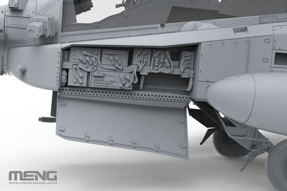 Meng 1/35 AH-64D Saraf Israeli Attack Helicopter model kit QS-005, image 6