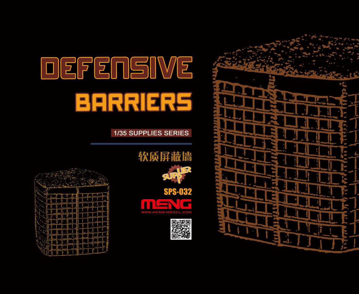 Meng 1/35 Defensive Barriers SPS-032, box art