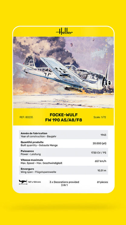 Heller FW 190 A5/A8/F8 1:72