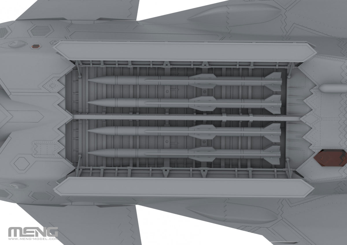 Meng 1/48 Chinese J-20 Stealth Fighter model kit LS-002, image 16
