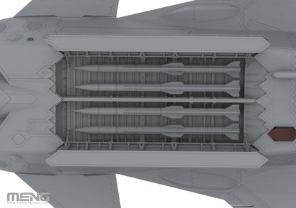 Meng 1/48 Chinese J-20 Stealth Fighter model kit LS-002, image 16