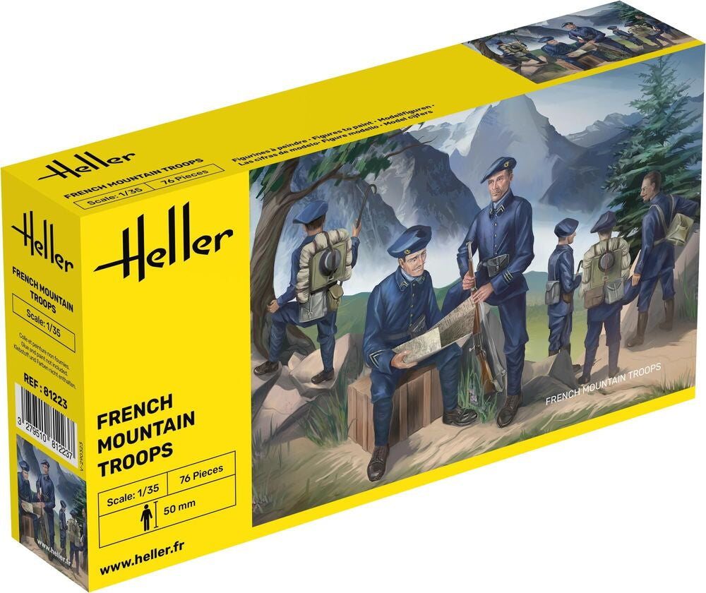 Heller French Mountain Troops 1:35